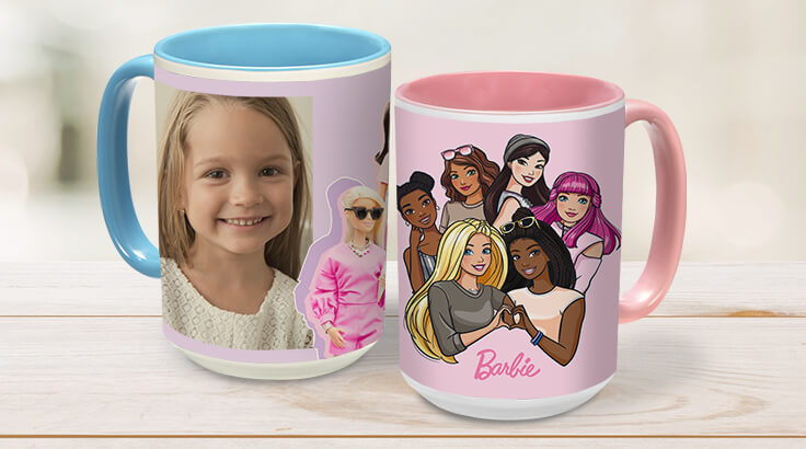 barbie mugs